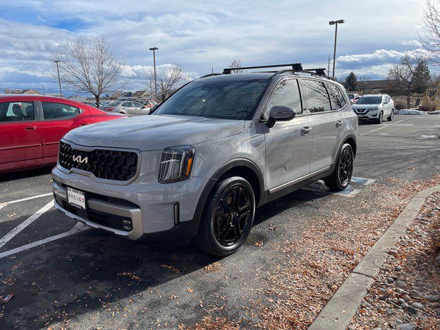 Freshly cleaned SUV